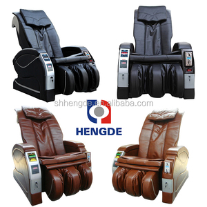 Sillón de Masaje HENGDE CM-04 de Lujo, <span class=keywords><strong>Shiatsu</strong></span>, de Cuero, Gravedad Cero, con Pago en Efectivo/Monedas/Tarjeta, para Cuerpo de Gran Tamaño - Product Image 4