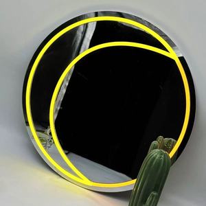Lámpara LED de Neón con Espejo, Diseño de Animales, Oso, <span class=keywords><strong>Hello</strong></span> <span class=keywords><strong>Kitty</strong></span>, Medusa, Resistente al Agua, Alimentación USB/Batería, Moderna, para Coche - Product Image 6