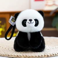 Jouets Songshan – Adorables mini porte-clés en peluche douce et moelleuse, animaux en peluche Kawaii, breloques de sac, poupées mouton, lapin, ours rouge
