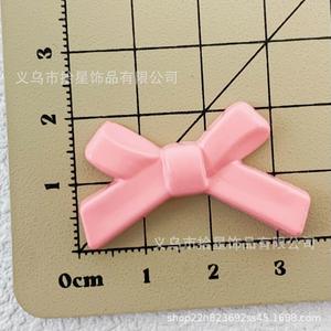 Breloques chics en résine et strass, motifs nœud, cœur, chiot, flocon de neige, pour la décoration DIY de <span class=keywords><strong>Crocs</strong></span>, pinces à cheveux et chouchous - Product Image 6