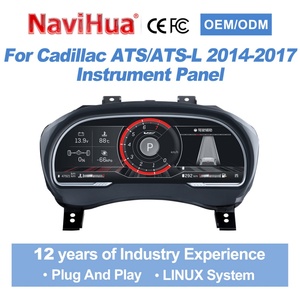 Navihua New Design <b>Car</b> <b>Digital</b> Cluster Linux System <b>Speedometer</b> LCD Dashboard Virtual Cockpit <b>for</b> Cadillac ATS/ATS-L 2014-2017 - Product Image 1