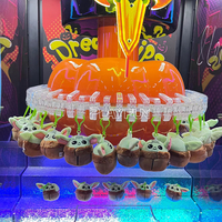 Playfun Machine de jeu à monnayeur 60 pinces Dream Clips Halloween, pour snacks et cadeaux, pour centre de jeux et centre commercial