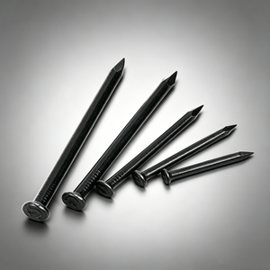 High Precision Round Head Black Concrete Nails Factory Automatic Hardened Steel Masonry <b>Fasteners</b> - Product Image 1