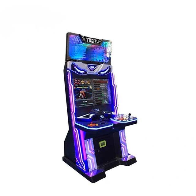 Classic Arcade Machine Street Fighter Retro Game Box Plug and Play Coin Operated Cabinet for Arcade Entertainment Center