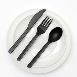 Cuchara Desechable Biodegradable de PLA de 6 Pulgadas, Envasada Individualmente, 100% Compostable, Resistente a Altas Temperaturas - Product Image 1