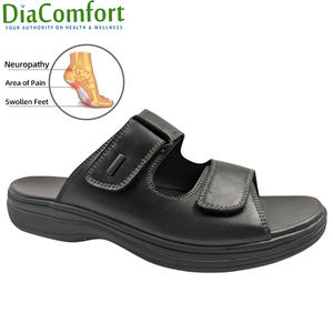 Sandalias Ortopédicas de Microfibra Ajustables para Hombre, Antideslizantes, Transpirables, para Diabéticos, para Hinchazón y <span class=keywords><strong>Juanetes</strong></span> - Product Image 1