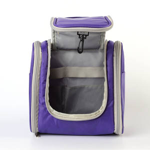 Sacs à cosmétiques personnalisés portables en polyester de qualité, trousse de toilette de voyage à fermeture éclair étanche en usine, trousse de lavage <span class=keywords><strong>Scrubba</strong></span> de voyage - Product Image 3