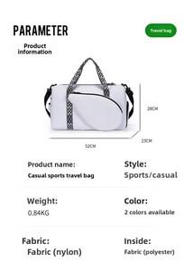 Bolsa de Viaje Deportiva para Exteriores con Múltiples Compartimentos, Ideal para Raquetas de Tenis y Accesorios - Product Image 4