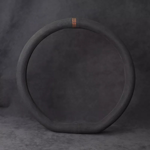 Fundas de Volante de Coche de Gamuza de Lujo, Cómodas y de Alta Calidad, Venta al Por Mayor de Fábrica - Product Image 2