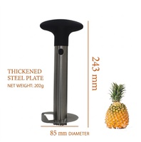 Fabrieksgroothandel Handmatige RVS Kersenontpitter, Heavy Duty Snijder, Spiral Fruit Schiller, Gemakkelijk Reinigbaar, Handwasbaar Gereedschap