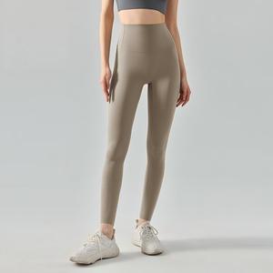 Leggings de yoga taille haute pour femmes, effet ventre plat et rehaussement des fesses, sans démarcation visible, ultra doux, pour l'entraînement et le sport, vente en gros - Product Image 5