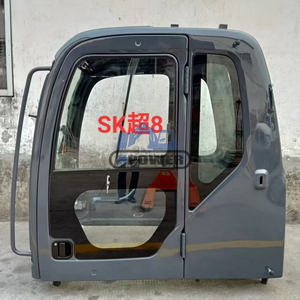 Cabina de Excavadora XPower para Modelos SK200-8 y SK210-8, Color Negro - Product Image 4