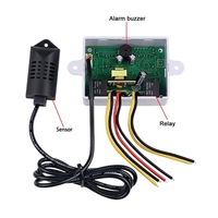 Contrôleur numérique de température et d'humidité XK-W1099 pour incubateur à œufs, thermostat, régulateur de chauffage et de refroidissement W1099