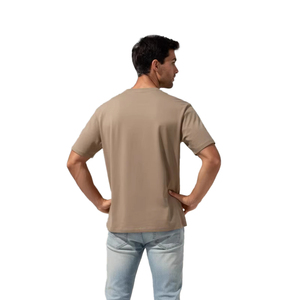 Camiseta de Algodón 100% de Alta Calidad con Logotipo Personalizado, Corte Regular para Hombre, Color Sólido, Unisex - Product Image 2