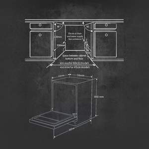 Отдельностоящая Коммерческая посудомоечная машина, умная настольная посудомоечная машина, стеллаж для продажи, материал, умная посудомоечная машина - Product Image 3