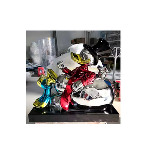 Vente chaude À La Mode Intérieur Résine Décor Galvanoplastie Alec <span class=keywords><strong>Monopoly</strong></span> Scrooge Mcduck Statue Canard Résine Art Et Artisanat - Product Image 1