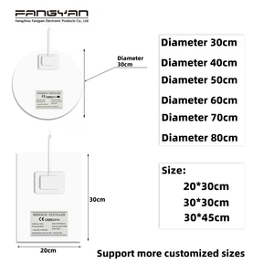 Tùy chỉnh sản xuất DC12V AC110V 220V vật nuôi defogger Pad nóng Antifog phim demister pad cho Led Gương Led Gương với defogger - Product Image 2