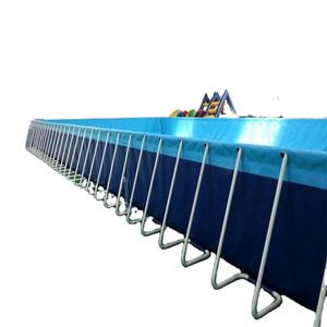 <span class=keywords><strong>Piscina</strong></span> inflable con marco de Metal de acero, equipo de juego de agua con marco de Metal para exteriores - Product Image 1