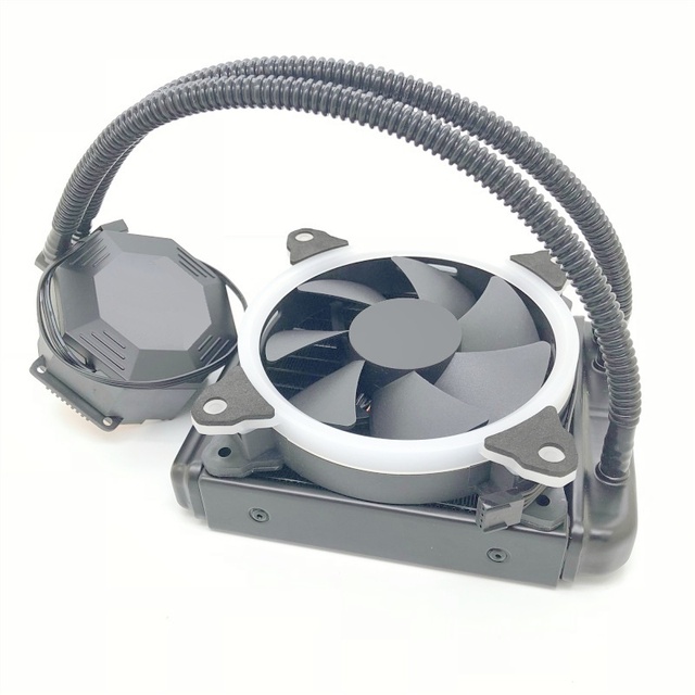 Customized 120mm 240mm 360mm Liquid CPU Cooler with ARGB LED Display Screen Water Cooled Radiator for Gaming Computer PCB Case