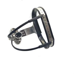 Nouveau Dispositif de Chasteté en Acier Inoxydable pour Homme Ceinture de Chasteté <span class=keywords><strong>Cage</strong></span> de Chasteté pour Scrotum Anti-Érection <span class=keywords><strong>Cage</strong></span> à Pénis Jouets Sexuels - Product Image 4