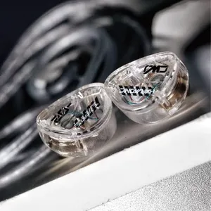Tangzu HE Cai Wenji Auricolari In-Ear con Driver Dinamico da 10mm, Monitor In-Ear in Metallo, Cuffie Cablate HiFi con Microfono - Product Image 3