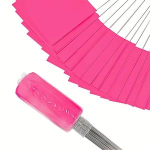 Bandera de Seguridad para Jardín de 4x5 Pulgadas, Personalizada con Logotipo, de PVC, para Exteriores, para Señalización de Cercas, Vallas y Terrenos - Product Image 6