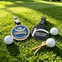 Étiquette de sac de golf en acier inoxydable personnalisée au laser, accessoires de golf très demandés