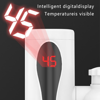 Chauffe-eau instantané de cuisine de nouvelle génération en promotion : Robinet mitigeur chauffant électronique et robinets d'eau chaude instantanée électriques