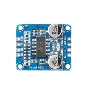 Digital Power Amplifier Board Module Class D 10W/20W/30W DC High Power Mono 12V 24V PWM Modulation DY-AP3001