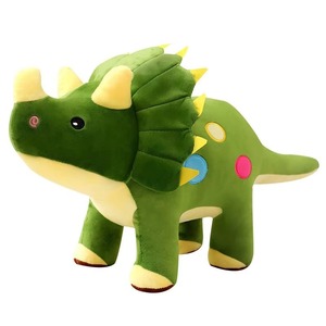 <b>Large</b> Tyrannosaurus Rex Triceratops Dinosaur Plush Toy <b>Pillow</b> Doll PP Cotton Filling Super Soft Mesh Lining-Stress Relief for - Product Image 5