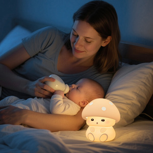 Bàn Đèn bàn trẻ em Pat đèn ánh sáng phòng RGB trang trí chiếu sáng USB mini nhỏ LED giáng sinh ánh sáng ban đêm cho trẻ em - Product Image 5