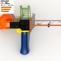 SageDelightRides, fabricant d'équipements de jeux d'extérieur personnalisés, toboggan, balançoire, aire de jeux pour enfants, acier galvanisé, HDPE, parc urbain