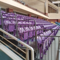 Sièges de stade VIP pliants en HDPE Avant Sports Auto Tip-up avec dossier, chaises pour événements, gradins fixes, sièges pour tribunes