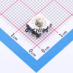 ES07MH-16RBZ-L1000 Rotary Encoder Switch SMD-6P,7.2x7.2mm Switch - Product Image 1