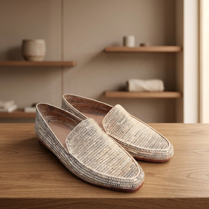 Modernos mocasines de rafia - Product Image 4