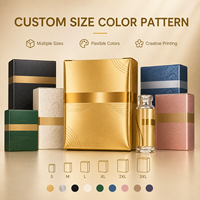 Boîte cadeau de luxe personnalisée OEM, design à taille ajustable pour l'emballage de produits de détail et l'emballage de cadeaux raffinés