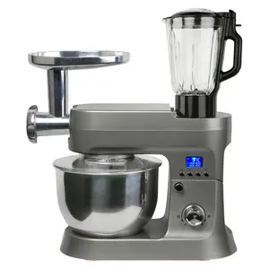 3in1Pastry Stand Food Mixer Household1200W hot selling food processor Kitchen Stand Bread Spiral Dough Mixers Cake Electric Foo