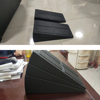 UNIQ Squat Wedge Block Réglable Antidérapant En Caoutchouc Squat Rampe Squat Wedge Pour Talon Élevé Squat Haltérophilie
