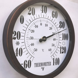 Termo-Higrômetro Doméstico Interno USB Modelo Redondo de Plástico T9300BR - Product Image 2