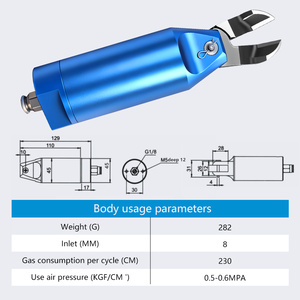 Hiệu quả khí nén không khí Kềm Kéo Máy Cắt Kìm cho nhựa sprue cắt và tự động hóa các ứng dụng - Product Image 4