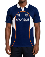 Nouvelle Arrivée Maillot de Football Vintage Personnalisé avec Col Unisexe Coupe Boxy Design Parfait Vêtement de Sport de Luxe Polo de Football Urbain
