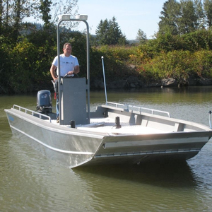 Bateau de débarquement en aluminium de 8 m, vente chaude, utilisation étendue, bateau de débarquement de travail, transport, yacht de débarquement pour les îles - Product Image 2