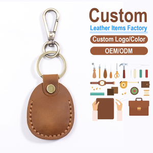 พวงกุญแจใส่บัตร RFID หนังแท้ |   โรงงานรับผลิตแบบ OEM/ODM สำหรับองค์กรและแบรนด์ด้านเทคโนโลยี - Product Image 1