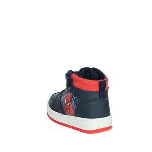 Baskets Spider-Man pour enfants, bleu et rouge, taille 27, montantes, fermeture Velcro - Product Image 2