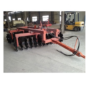 Grande terreni agricoli disco pesante rastrello trattore Offset aratro idraulico del trattore terra barra del timone macchina Aratura stoppie - Product Image 5