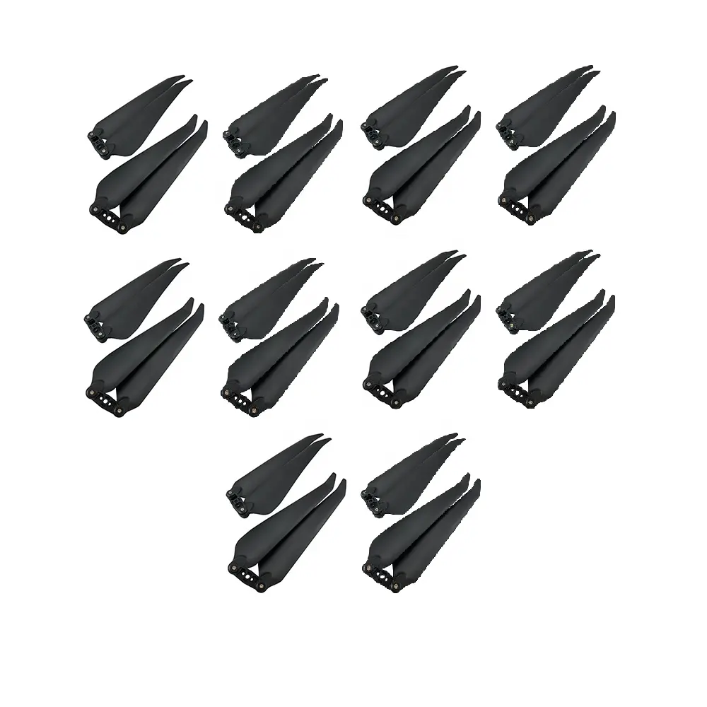 Hélice em estoque de 10 pares, hélice dobrável cw ccw 21x10 polegadas para dji matriz 300 rtk, drone quadcopter, lâminas de 2110 com braçadeira de remo