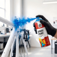 Peinture aérosol en gros 450 ml, effet chrome et craquelé, résistante aux UV, pour auto et graffiti, directement du fabricant