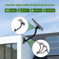 Support mural réglable Starlink Mini pour antenne satellite, haute dureté, anti-déformation, pour installation sur toit ou mur