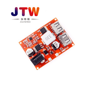 JTW ตัวแปลงบัคแบบปรับได้ 9V-36V เป็น 5V 3A พร้อมพอร์ต USB คู่ สำหรับจ่ายไฟรถยนต์และแบตเตอรี่พลังงานแสงอาทิตย์ - Product Image 3