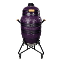 Nouveau design Kimstone Four Tandoor à gril en céramique de 21 pouces pour barbecue à charbon de bois extérieur Naan
